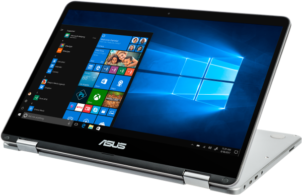 Asus Vivobook Flip 14 Tp401 - Tp202na Eh007t (767x431), Png Download