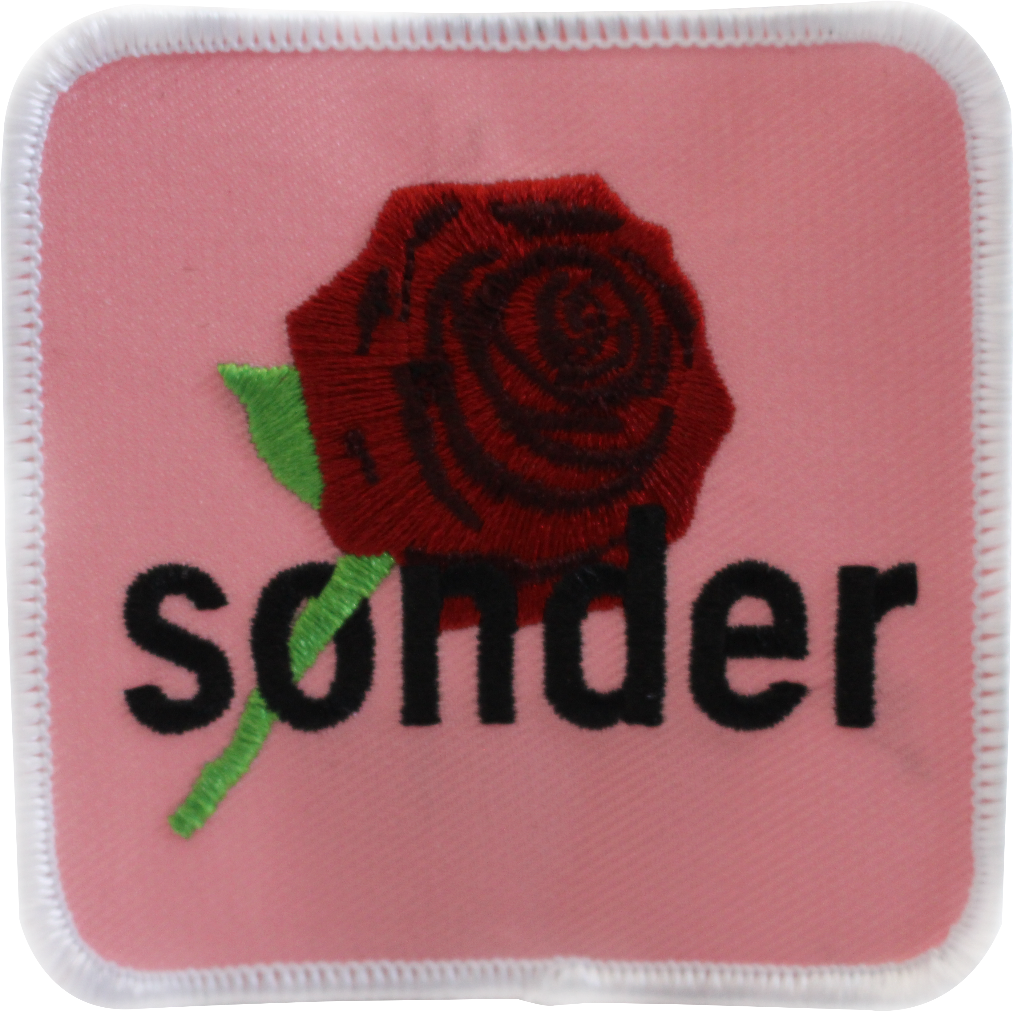 Sonder Rose Patch And Raffle - Clothing (3432x3360), Png Download