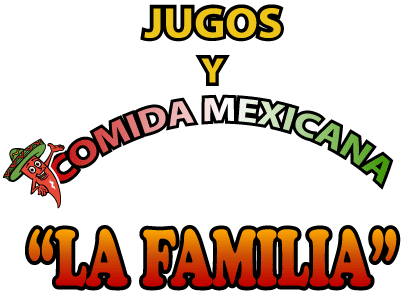 Jugos Y Comida Mexicana La Familia - Family (427x306), Png Download
