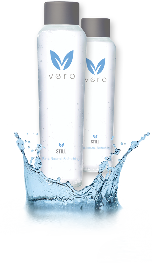 Inspired Living - Plastic Bottle (490x845), Png Download