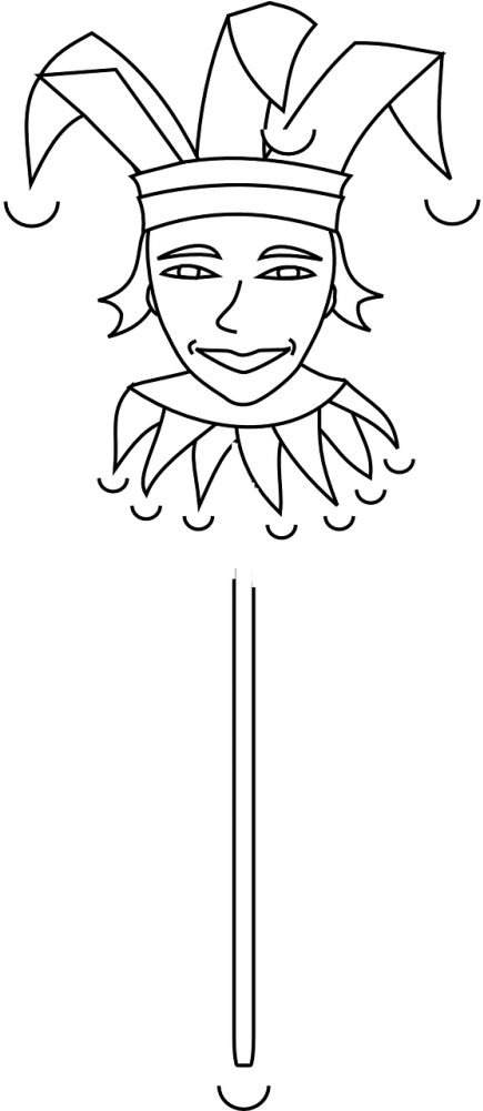 Narr Kostüm (500x1000), Png Download