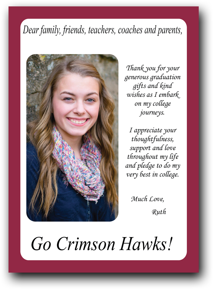 School Border Thank You - Girl (1000x1000), Png Download