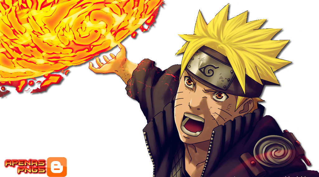 Naruto Jutsu De Fogo Png E Render - Naruto (1024x568), Png Download
