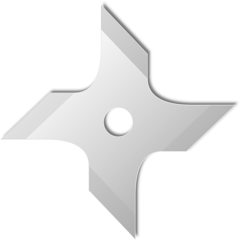 Download Big Im - Ninja Star Clipart (800x800), Png Download
