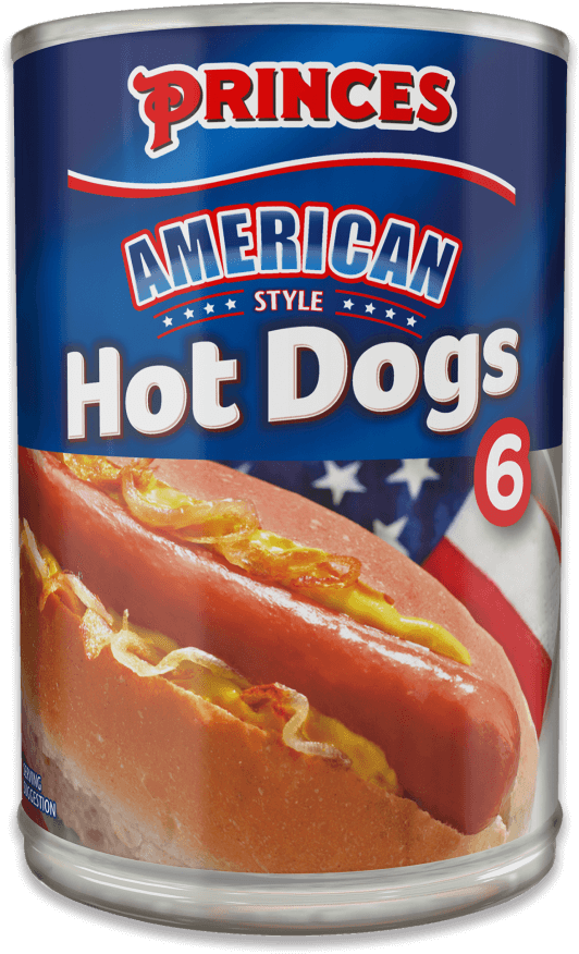 Princes 8 Premium Hot Dogs 400g (904x904), Png Download