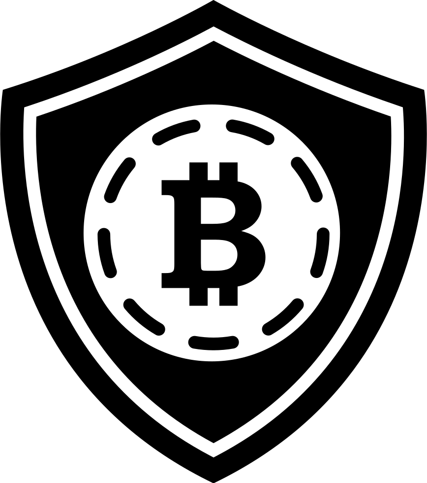 Bitcoin Safety Shield Symbol - Bitcoin Sack (868x980), Png Download