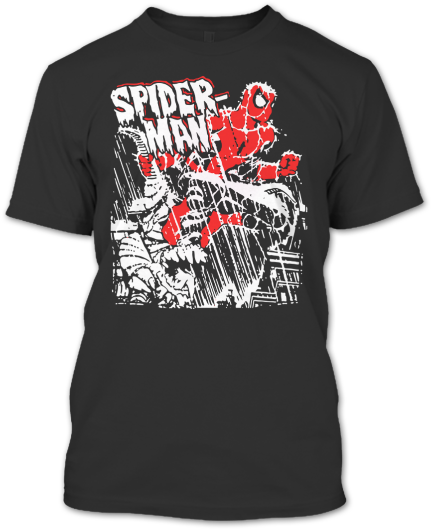 A Black T-shirt With The Shopify Logo - Two Stroke T Shirt (1080x1080), Png Download