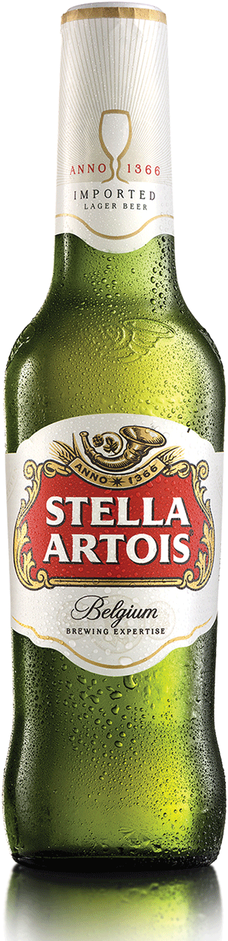 Next - Stella Artois (385x1459), Png Download