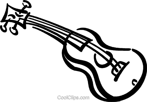 Acoustic Guitar Royalty Free Vector Clip Art Illustration - Violao Clipart (480x335), Png Download