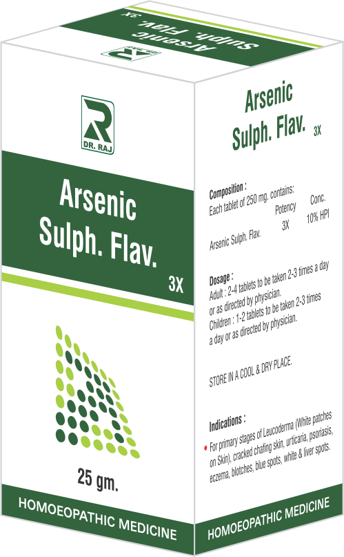 Arsenic Suplh - Flav - 3x - Box (499x806), Png Download