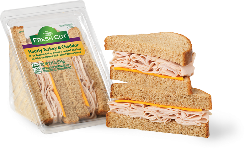 Oven Roasted Turkey & Natural Cheddar Hearty Size Wedge - News (781x474), Png Download