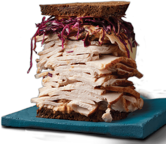 Let Turkey Sandwiches Be Your Platform For Menu Creativity - Chocolate (580x503), Png Download