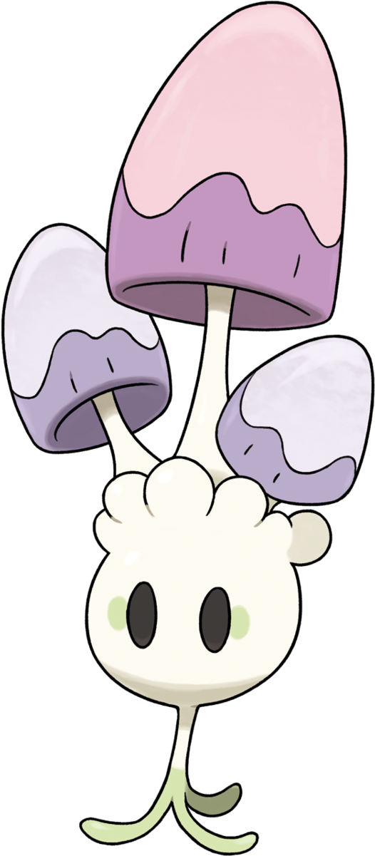Morelull - Mushroom Pokemon Sun And Moon (1200x1200), Png Download