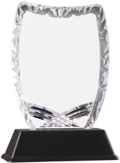 Shield Sculpted Ice - Award (350x350), Png Download