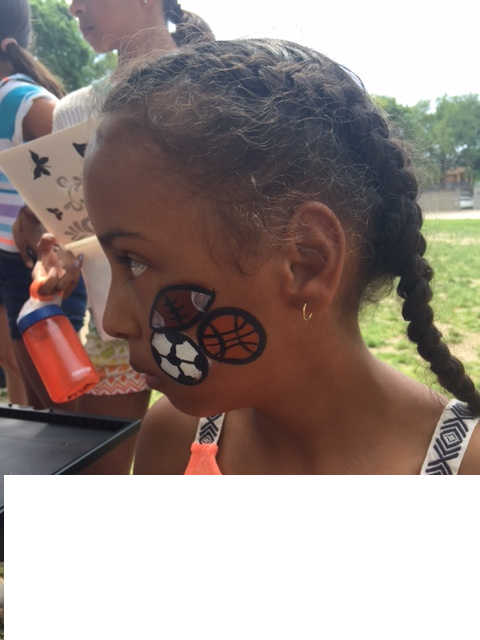 Facepaint6 - Child (480x640), Png Download