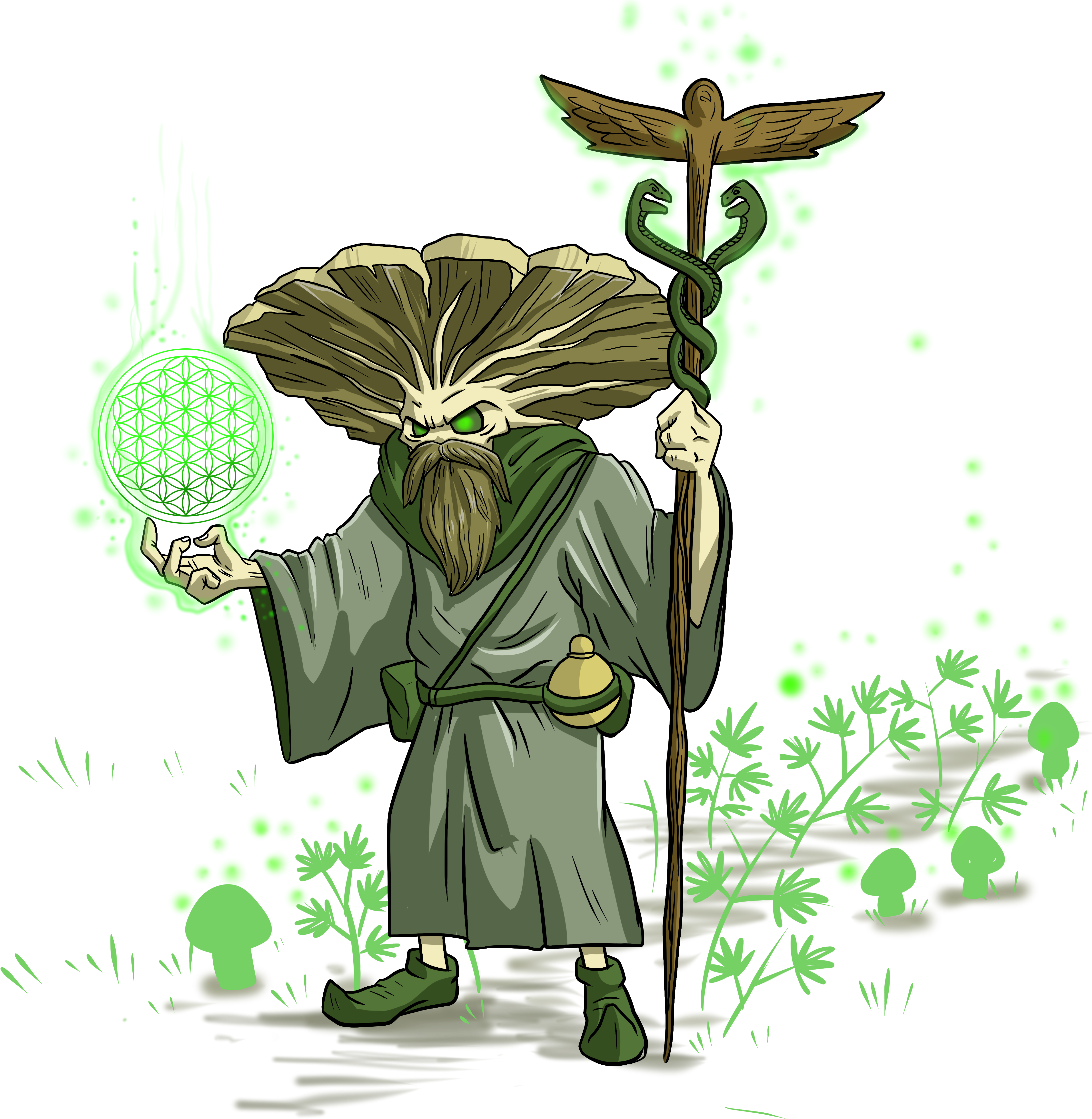 Mushroom Monster (4724x4724), Png Download