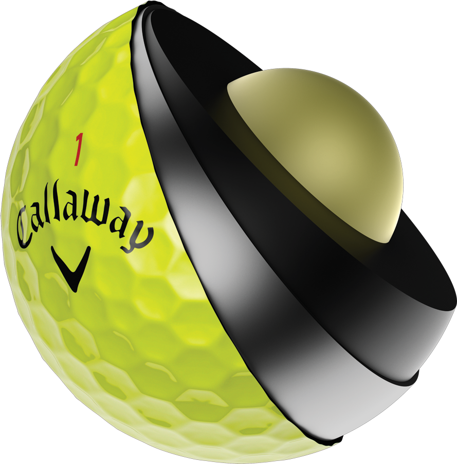 Chrome Soft X Yellow Golf Balls - Chrome Soft X (950x950), Png Download