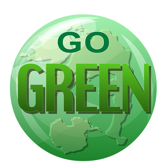 Green Energy - Go Green Energy (640x591), Png Download