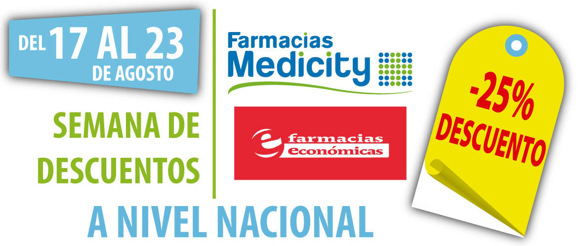 Semana Descuento Medicity Y Económicas 17al23 Ago - Promociones Medicity (1170x499), Png Download