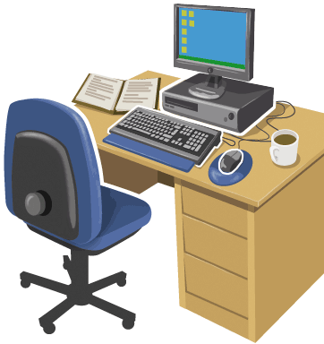 Workstation Safety Course - Dse Workstation (361x410), Png Download