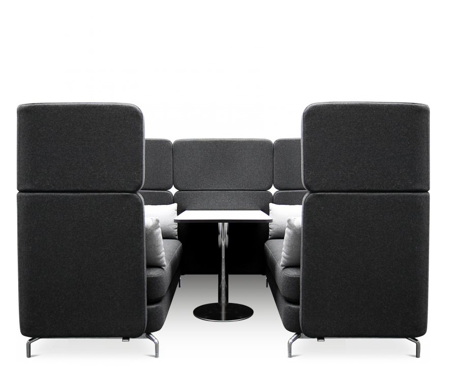 Lounge Workstation (887x720), Png Download