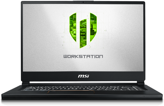 Ws Series Mobile Workstation Ws65 - Msi Ws65 (599x479), Png Download