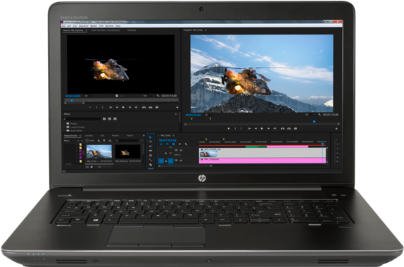 Hp Zbook 17 G4 Mobile Workstation - Hp Zbook 17 G4 (573x430), Png Download