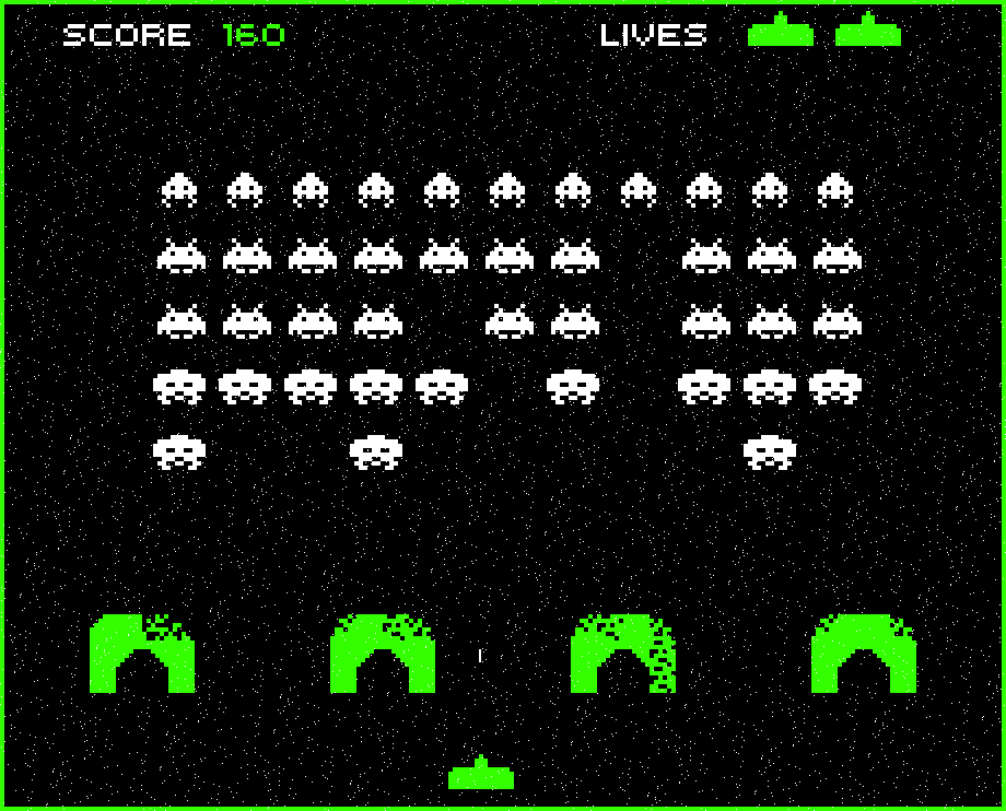 Space Invaders (920x742), Png Download