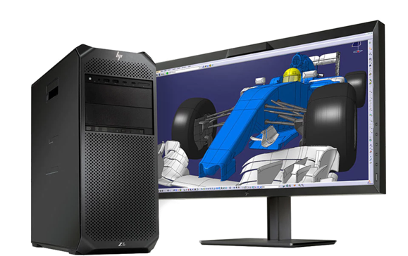 Hp Z4 G4 Workstation - Hp Z4 (600x397), Png Download