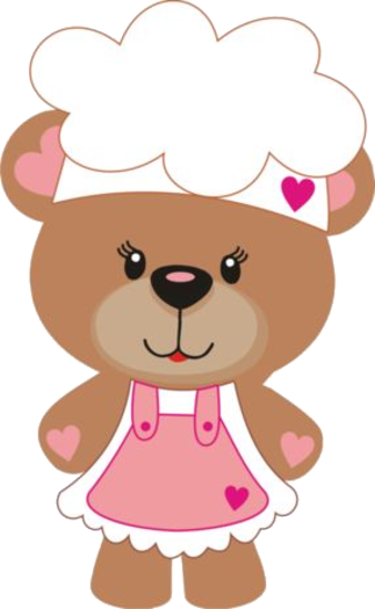 Resultado De Imagen Para Ursinho Png - Ursinha Confeiteira Png (338x549), Png Download