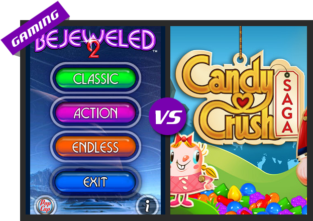 Bejeweled Vs Candycrush - Candy Crush Soda Saga Tips, Cheats, Tricks (661x479), Png Download