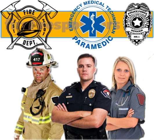 A Thompson Group Exclusive - First Responder And Military (550x500), Png Download