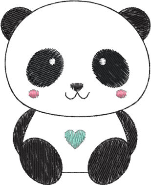 Ursinho Panda - Panda Birthday Invitations (600x600), Png Download