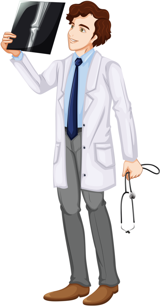 Médico, Hospital, Doentes E Etc - Clip Art (537x1024), Png Download