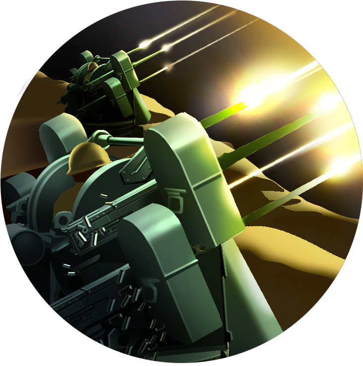 Anti-aircraft Gun - Aircraft (770x790), Png Download