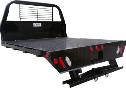 Featured Body - Flatbed Truck Rear Brake Lights (424x297), Png Download