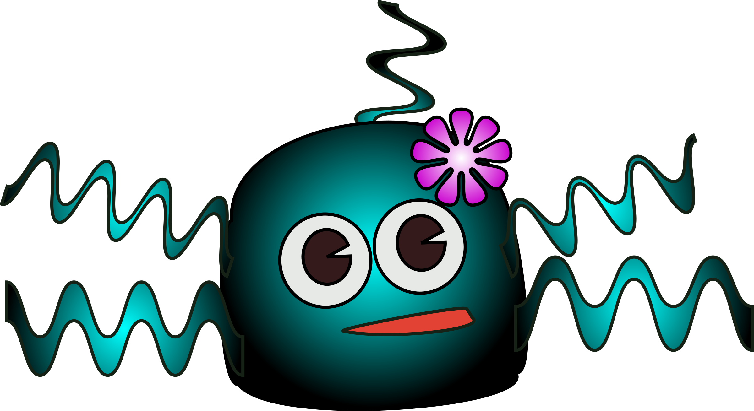 This Free Icons Png Design Of Peixes De Aquario (2400x1309), Png Download