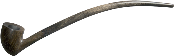 I Don't Smoke But Pipes With Good Tobacco Smell Good - Long Wooden Pipe (650x300), Png Download