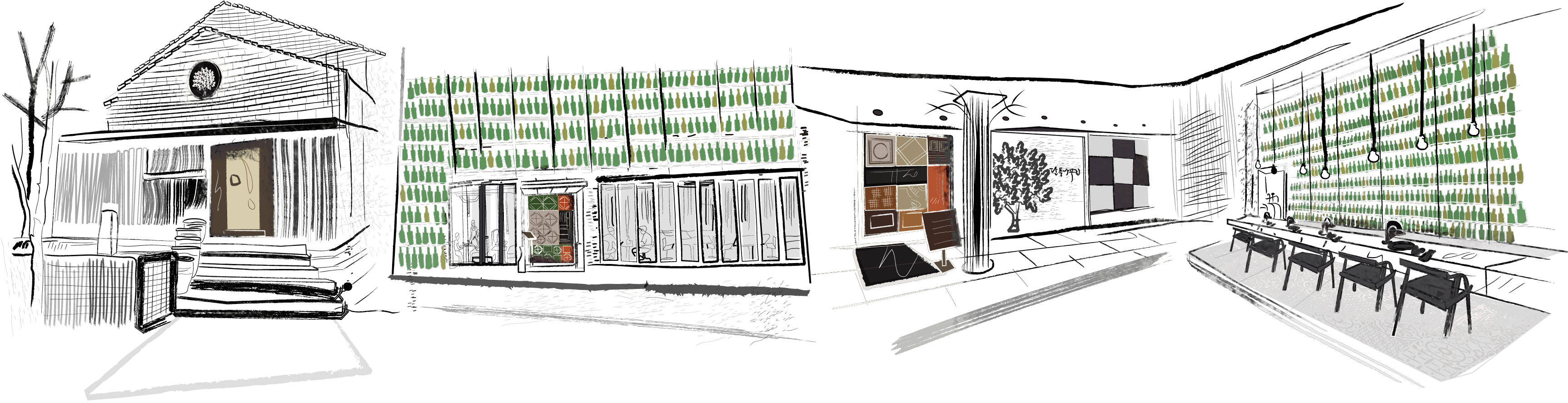 Maple Tree House Is A Premium Korean Barbeque Restaurant - House (3545x925), Png Download