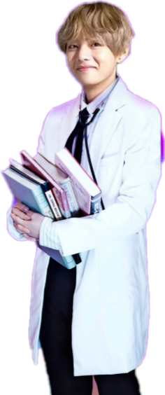 V Doctor Tae Taehyung Medico - Bts Jin Png (236x564), Png Download