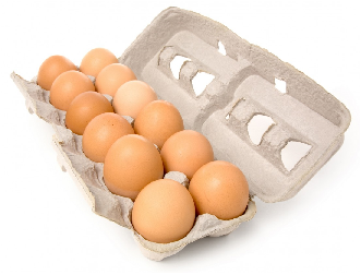 Dozen Eggs (600x600), Png Download