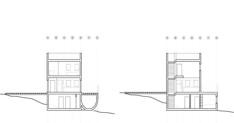 Transverse Sections - Technical Drawing (800x587), Png Download