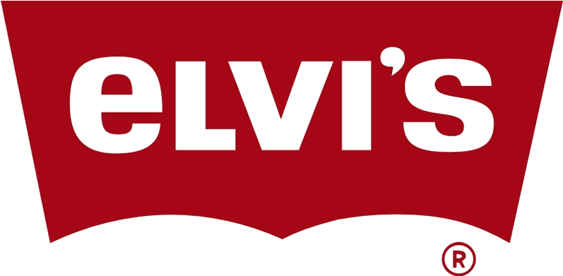 Elvis Logo By Urbinator17 On Deviant - Levis Logo Png White (843x413), Png Download