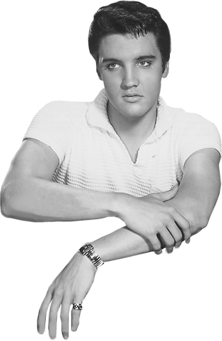 Elvis Presley Hymnbook By Elvis Presley (319x490), Png Download