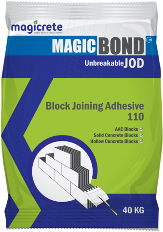 Magicrete Industrial Grade Magic Bond Block Joining - Magic Bond Block Joining Adhesive (405x500), Png Download