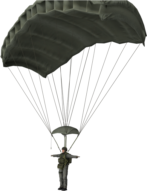 Download Zip Archive - Paratrooper Png (750x650), Png Download
