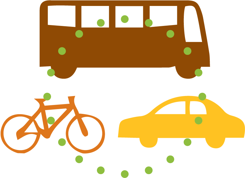 Transportation Graphic - Transport Connectivity Png (918x618), Png Download