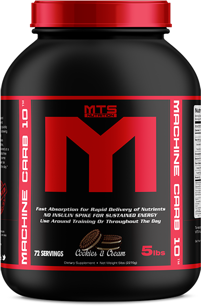 Mts Nutrition Machine Carb 10 - 2lbs Unflavored (600x600), Png Download