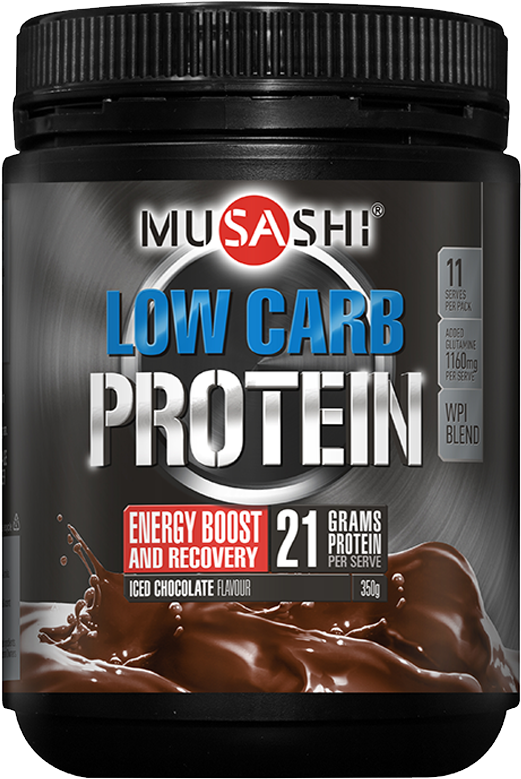 Musashi P20 Low Carb Protein Powder - Musashi Shred And Burn Protein Chocolate 340g (750x800), Png Download
