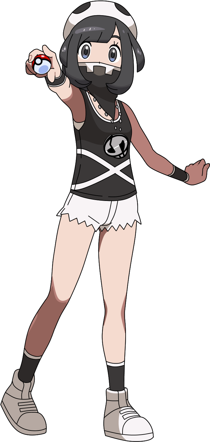 Selene Team Skull Outfit By Morki95-daigtbw - Pokemon Ultra Moon Team Skull Outfit (813x1600), Png Download